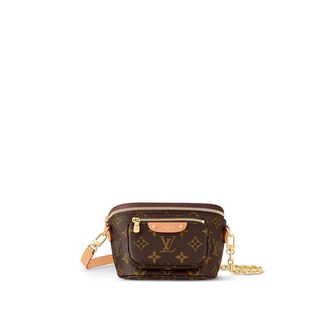 LOUIS VUITTON Empreinte Mini Bumbag Black .